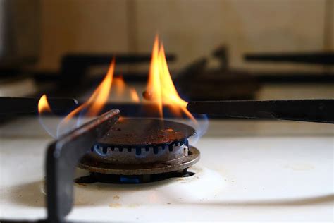 i left my gas stove on with flame